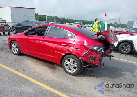 2020 Hyundai Elantra Sel from USA, damaged, VIN 5NPD84LF7LH554726
